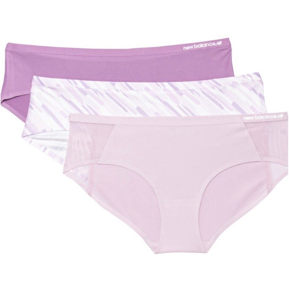 Women's New Balance Underwear Bonded Panties 3 Pack Brief Size‎ XL/TG NWT